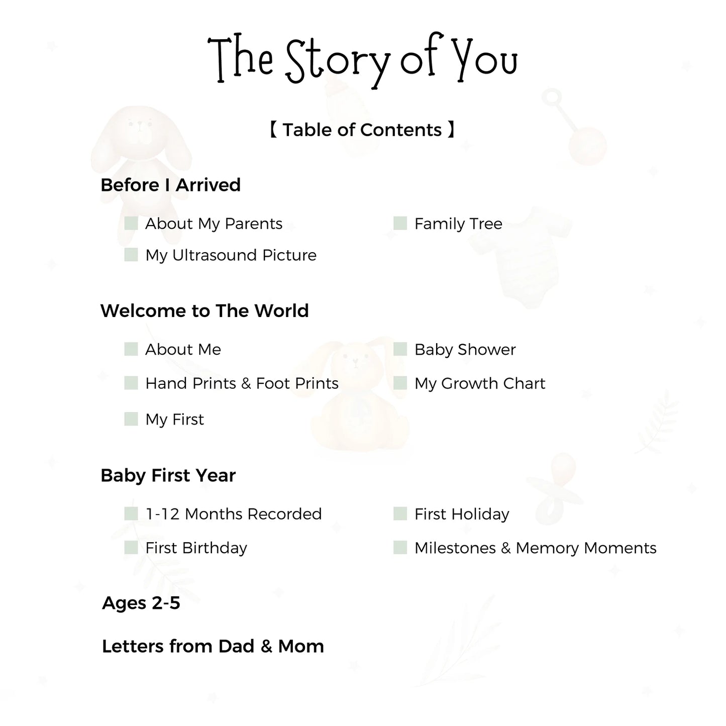 Hello Baby Memory Buch