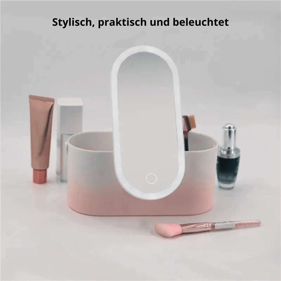 Make-up Box mit LED-Spiegel