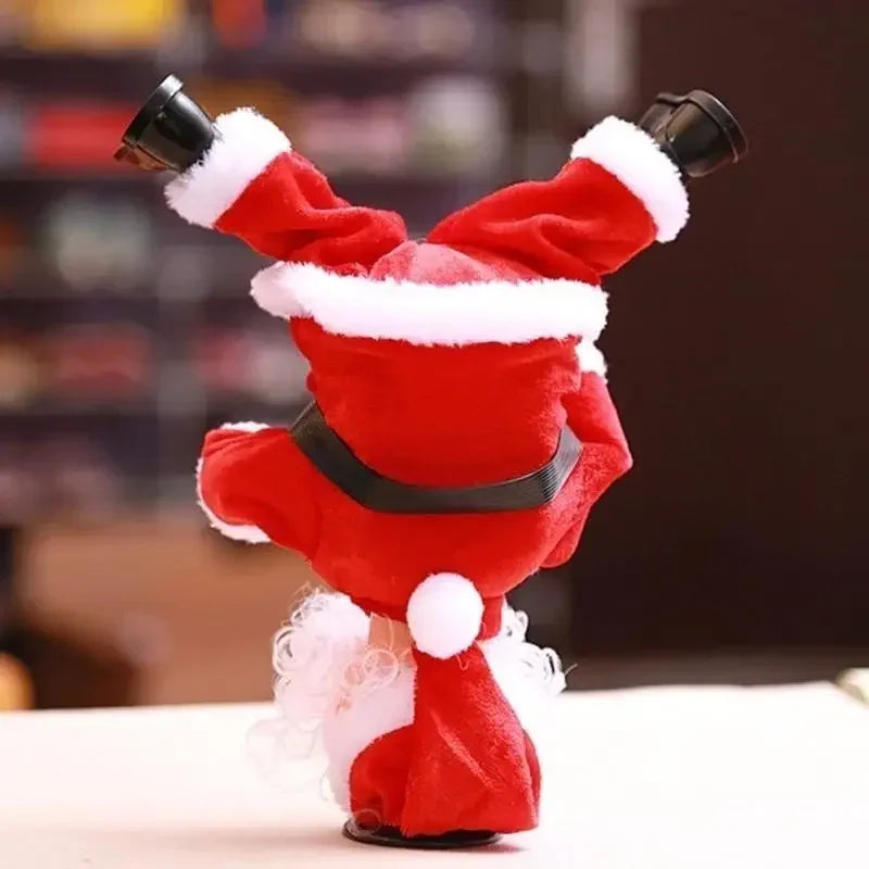 Handstand Dancing Santa Claus